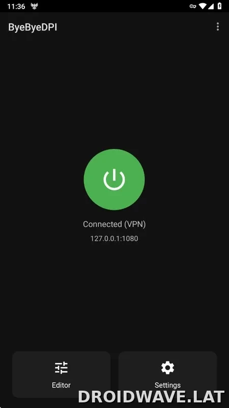 ByeByeDPI скриншот 3